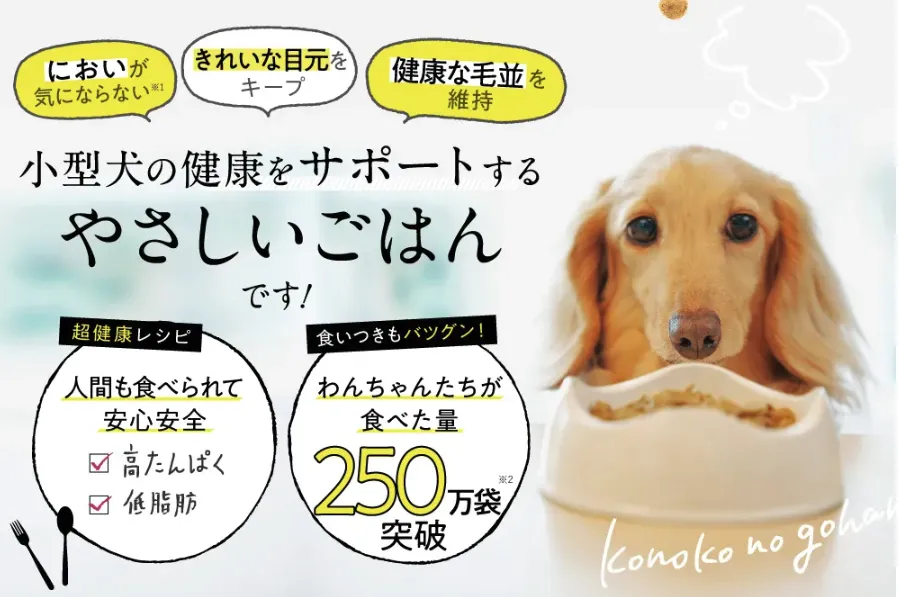 このこのごはん公式サイト